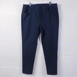 Lululemon Men’s 36 ABC Slim-Fit 5 Pocket Pant Bonded Twill Navy Blue - Picture 1 of 8