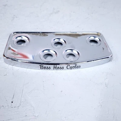 Boss Hoss Cycles Passenger Footboard Pan Chrome - Image 1 of 4