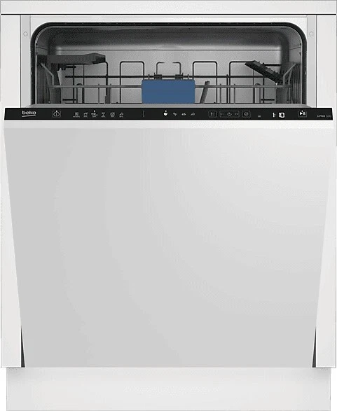Beko BDIN36451 vollintegrierter Geschirrspüler schwarz 14 Maßgedecke - Wie neu - Bild 1 von 4