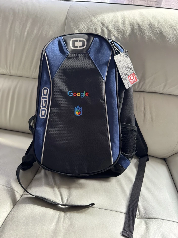Mochila Google OGIO |Mercancía corporativa tecnológica|Regalo raro para empleados|Edición para desarrolladores Foto 1 de 4