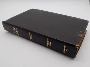 Holy Bible Riverside KJV Referenced Giant Print Bonded Leather-Gilt Edges 1979 - Bild 1 von 9