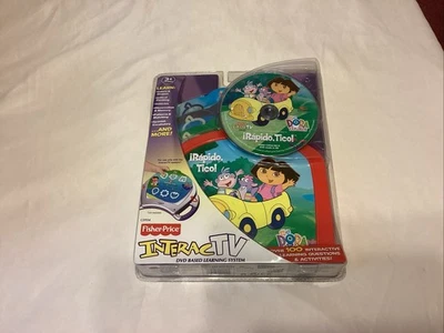 Dora The Explorer InteracTV Learning System Fisher Price New Sealed Rapido Tico - Image 1 of 2