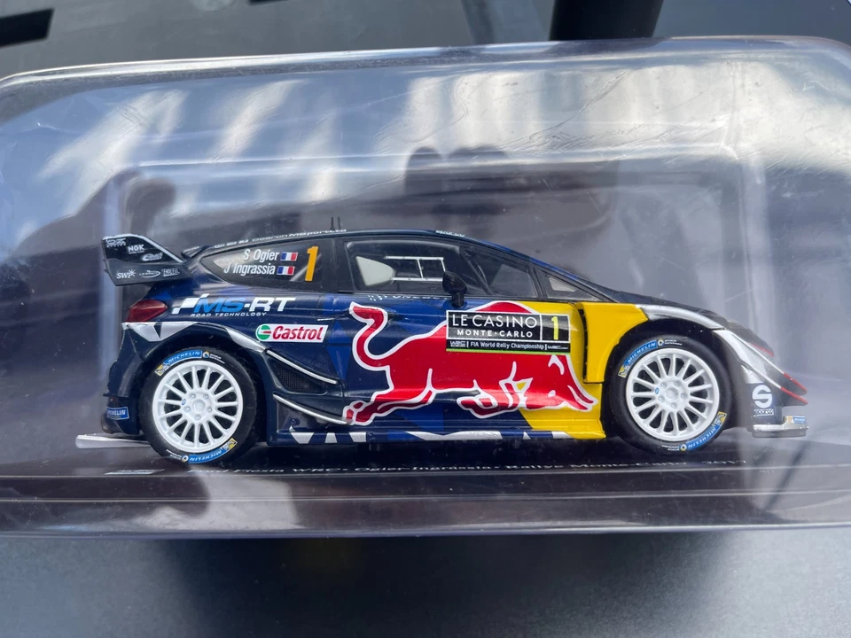 WRC 1/24 ALTAYA IXO FORD Fiesta WRC 1st Rally Montecarlo 2017 Ogier-Ingrassia - Immagine 1 di 3