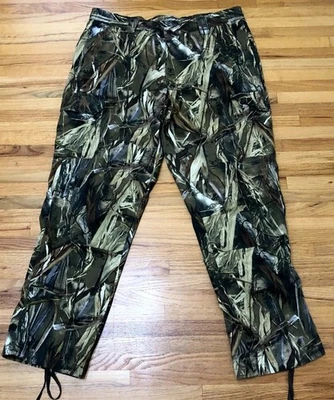 RedHead Silent-Head Hunting Pants Men's XL 32 Brown Camouflage Flat Front HiRise - Image 1 of 4