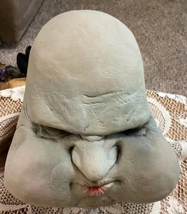 Illusive Concepts Oger Fat Man Latex Maske Gummipuff Wangen gruselig Vintage 1997 - Bild 1 von 6