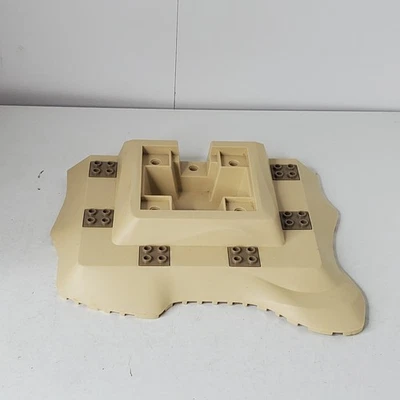 LEGO "Loot Island" 2008 #6241 placa base bronceada #64649 6 insertos bronceados oscuros #2476 Foto 1 de 4