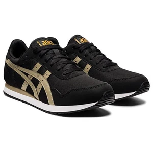 Asics Tiger Runner 1201A456-001 Sneakers Men's 7.5 Black Lifestyle Shoes RHS5566 - Picture 1 of 14