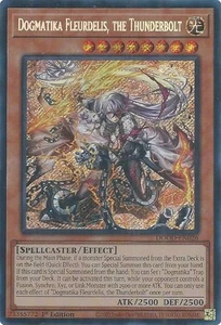 Dogmatika Fleurdelis, the Thunderbolt DOOD Secret Rare YGO Doom of Dimensions - Bild 1 von 1