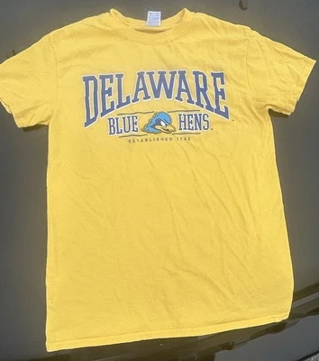 Camiseta pequeña de gallinas azules del estado de Delaware para adultos Foto 1 de 3