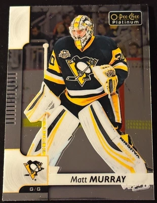 Matt Murray 2017-18 O-Pee-Chee Platinum #90 Pittsburgh Penguins - Image 1 of 2