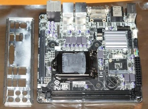 Gigabyte GA-B75N mini-ITX Board, LGA1155 B75 DDR3, Dual LAN + IO shield - Picture 1 of 4