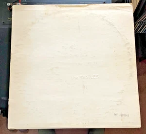 THE BEATLES White Album SWBO 101 Apple Label Double LP Record VG - Picture 1 of 19