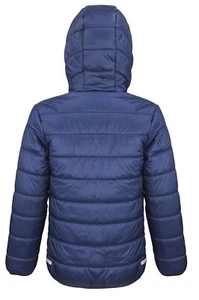 Result Core Junior Soft Padded Jacket R233J-Y - Childrens Wear Warm Hooded Coat - Picture 1 of 17