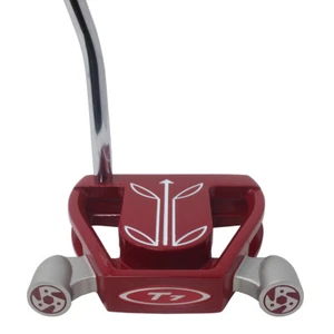 T7 Twin Engine Red Mallet Golf Putter 35 Inches Senior Men's Putter - Picture 1 of 1