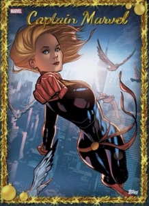 [DIGITAL] Topps Marvel - Captain Marvel - 12 Days of Topps 23 W1 - Gold Motion - Picture 1 of 1
