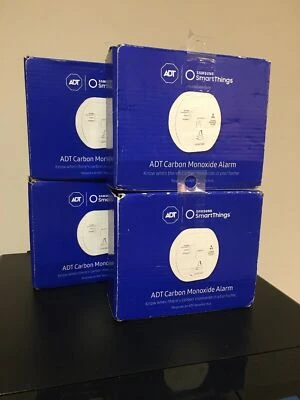 Samsung SmartThings ADT Alarma Inteligente Monóxido de Carbono Blanco Paquete de 2 - Nuevo Foto 1 de 4