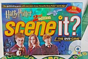 Harry Potter Scene It 2nd Edition Board Game. Family DVD Board Game