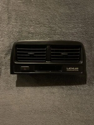 1997-2001 Lexus ES300 Center Dash Air Vents Clock Display Hazard Switch OEM - Image 1 of 4