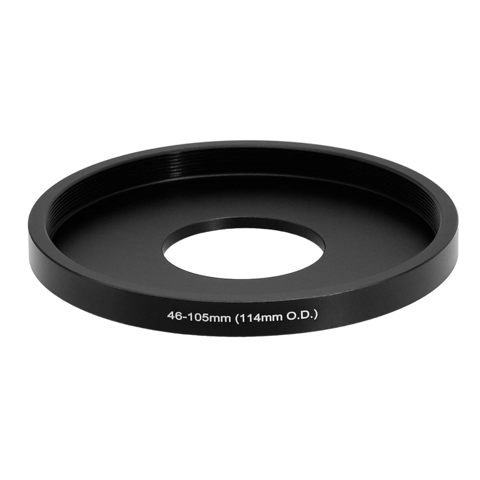 Step Up Ring 46/58/60/62/72/86/95/105mm for 105m Lens Filter to 114mm Matte Box - Image 1 of 4