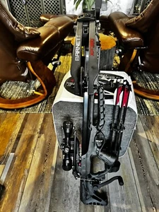 Barnett XP 380 Crossbow Package with Bolts and BlackOut 4-Sided Target (Hunting) - Picture 1 of 6