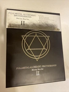 Like New Fullmetal Alchemist Brotherhood Blu-Ray Box Set 2 II Two Limited Editio - Picture 1 of 18
