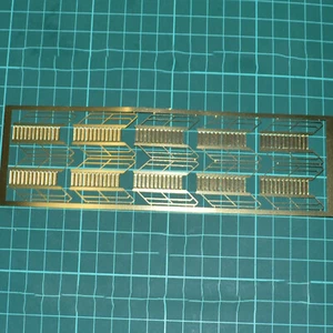 For RC Simulation Boat Ship Model Making Brass Etching 1:100 Inclined Ladders - Picture 1 of 3