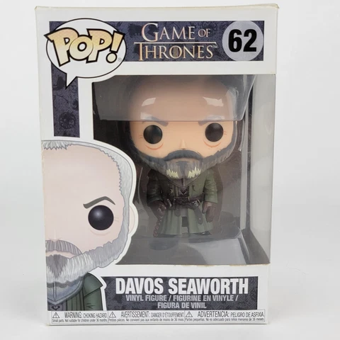 Funko Pop! Game Of Thrones- Davos Seaworth 62 DAMGED BOX Cover