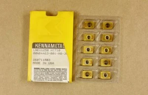 10 insertos de carburo Kennametal LNEU1250 KC710 NUEVO 1250 nuevo excedente - Imagen 1 de 2