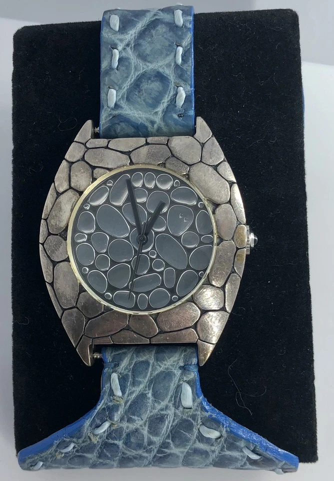 Sterling Silver John Hardy Ladies Watch on a Leather Strap - Image 1 of 4