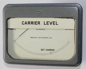 WESTON MODEL S-120-3-65 CARRIER LEVEL METER for MARCONI INSTRUMENTS - Picture 1 of 3