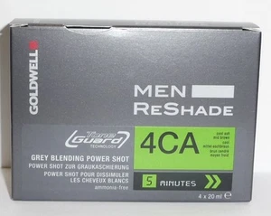Goldwell For Men Color reshade Graureduzierung 4CA  Mittelbraun Cool Asch 4x20ml - Bild 1 von 1