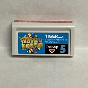 Vintage 1995 Tiger Electronics Wheel Of Fortune Hand Held Game Cartridge #5 - Picture 1 of 3