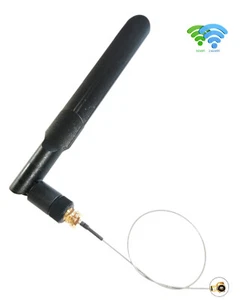 frecuencia de doble banda. antena de paleta 5dBi RP-SMA+máx.30cm I.PX4pigtail SMA por ejemplo Wi-Fi5/6 - Imagen 1 de 8