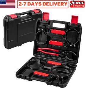 Standard Oil Filter Swivel Wrench Set Plier Adjustable Removal Tools Kit Sockets - Imagen 1 de 15