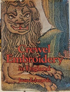 Crewel Embroidery in England by Joan Edwards (Hardback, 1975) Vintage Book - Foto 1 di 12