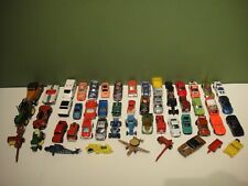 Mixed Lot of 52 Diecast & Plastic Cars - Racing Farm Tractor Airplane Trucks