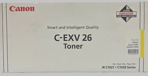 Original Canon C-EXV26 yellow 6000 pages toner cartridge - Picture 1 of 5