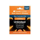 Boost Mobile Prepaid SIM Card | Unlimited Talk &amp; Text | 3 Month Unlimited Dat...