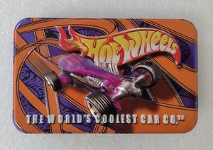 Hot Wheels Two Decks of Bicycle Playing Cards In Collectible Tin 2001 - Picture 1 of 9