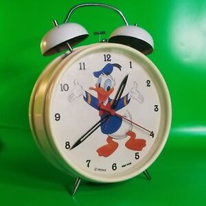 Vintage Donald Duck Wekker Alarm Clock Disney Digi-tech (WD5833) RARE 8.5" HUGE!