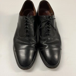Zapatos Oxford Allen Edmonds Park Avenue Puntera Puntera Para Hombre Talla 9.5C Negros Hechos en EE. UU. - Imagen 1 de 15