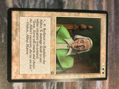 Hazduhr the Abbot mtg Homelands Lightly Played LP - Image 1 of 2