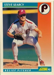 1992 Score #698 Steve Searcy  - Picture 1 of 2