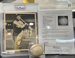 Jimmy Foxx Butterfinger 1934 Psa 4 Pop 1 Signed JSA Authenticated Baseball Rare! - Picture 1 of 10