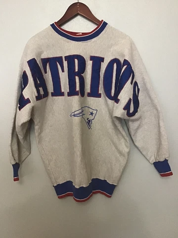 rare htf legends Vintage New England Patriots NFL  sweatshirt  large Cover