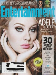 Entertainment Weekly 13. April 2012 ADELE-ONE DIRECTION-HARRY STYLES-LIAM PAYNE - Bild 1 von 3