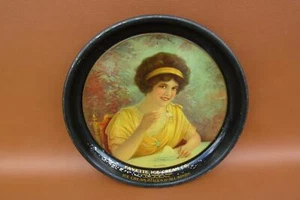 1913 Fayette Ice Cream Company Tray "Delighted" Junk & Hankins Uniontown Pa - Picture 1 of 17