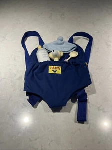 Ropa Build a Bear - Accesorios Portador Oso Azul - Lote BABW - Imagen 1 de 4