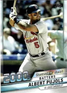 Aggiornamento Topps 2020 Decade's Best Insert DB-61 Albert Pujols Cardinals - Foto 1 di 1