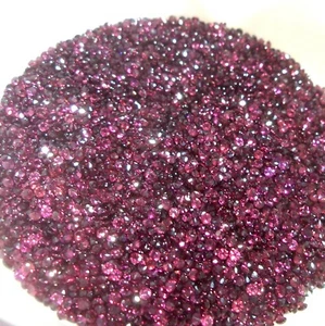 2 MM Natural AAA Grade Red Pink Rhodolite Garnet Round Cut Stones Wholesale Lot - Picture 1 of 4